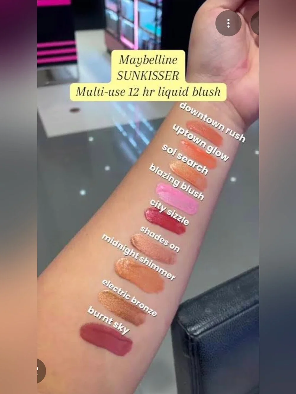 Maybelline Sunkissed Liquid Blush - Lilac Clouds & Uptown Glow BNIB
